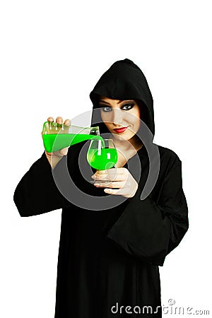 Alchemy poisoner Stock Photo