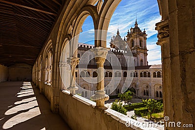 Alcobaca Monastery - Portugal Editorial Stock Photo