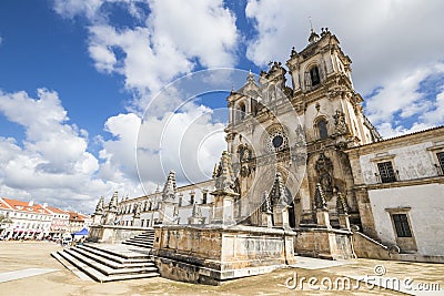 Alcobaca Monastery, Portugal Editorial Stock Photo