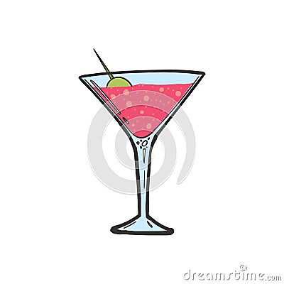 alcohol cocktail. Alkohol refreshing drink. Bar menu Stock Photo