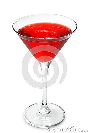 Alcoholic Cocktail - Cosmopolitan Stock Photo