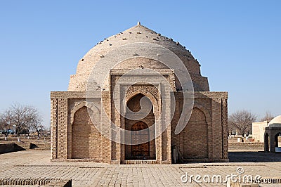 Alemberdar Tomb is located in Turkmenabat, Turkmenistan. Editorial Stock Photo