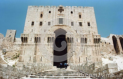 Aleppo citadell Editorial Stock Photo