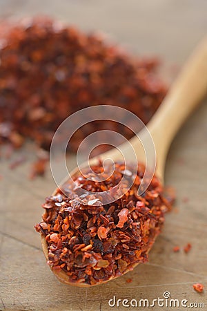 Aleppo pepper Stock Photo