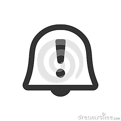 Alert, Reminder Icon Vector Illustration