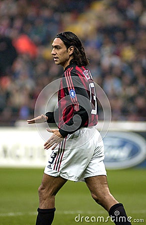 Alessandro Nesta during the match Editorial Stock Photo