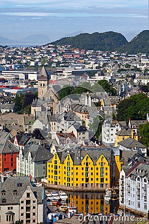 Alesund, Norway Stock Photo