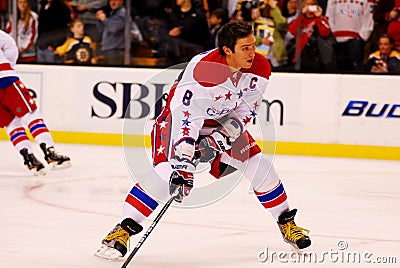 Alex Ovechkin Washington Capitals Editorial Stock Photo