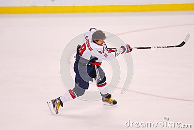 Alex Ovechkin Washington Capitals Editorial Stock Photo