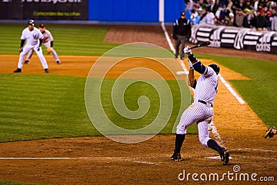 Alex Rodriguez strikes Editorial Stock Photo