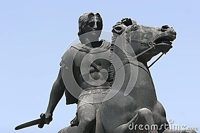 Alexander the great Stock Photo