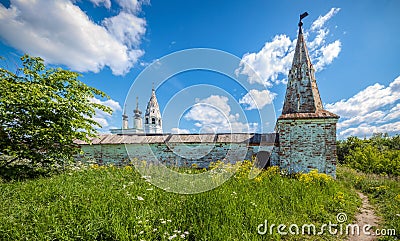 Alexander Monastery in Suzdal, Vladimir Region, Russia Stock Photo