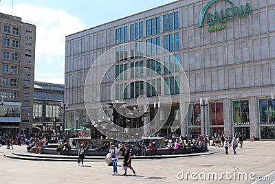 Alexanderplatz in Berlin Editorial Stock Photo