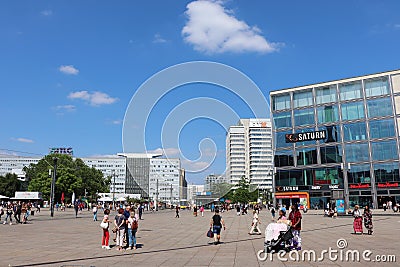 Alexanderplatz in Berlin Editorial Stock Photo