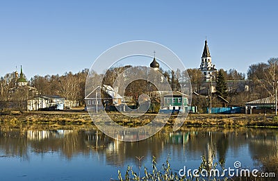 Alexandrov, Svyato-Uspenskiy monastery Stock Photo