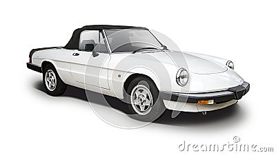 Alfa Romeo classic sport car Stock Photo