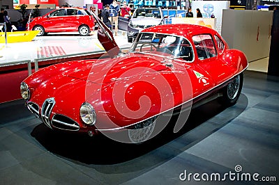 Alfa Romeo Disco Volante Geneva 2014 Editorial Stock Photo