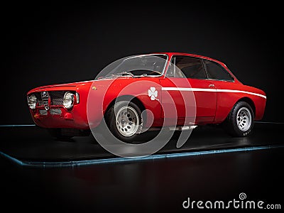 1970 Alfa Romeo GTA 1300 Junior Editorial Stock Photo