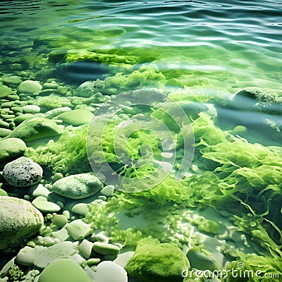 Water Seagrass Stock Photo