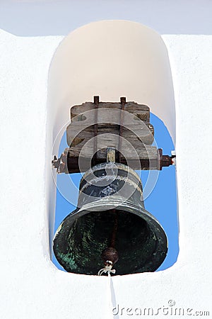 Algarve Church bell Stock Photo