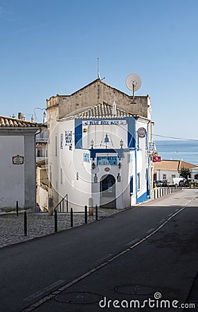 Algarve Street View, Portugal Editorial Stock Photo