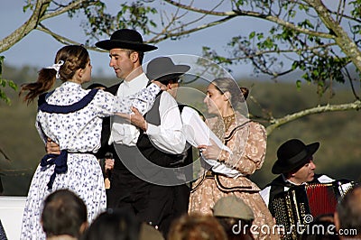 Algarvian folklore Editorial Stock Photo