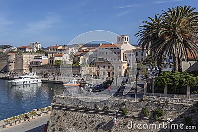 Alghero - Sardinia - Italy Editorial Stock Photo