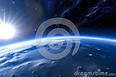 algorithmic control of close up in spacehighlights the use of al Stock Photo
