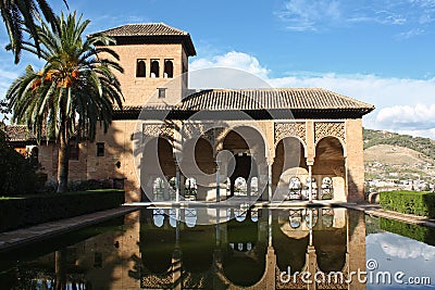 Alhambra in Granada Stock Photo