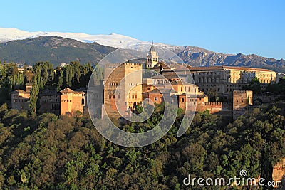 Alhambra in Granada Stock Photo