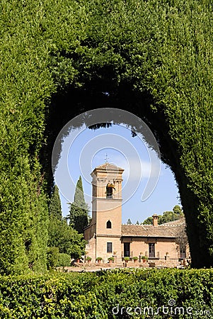 Alhambra Granada Spain Stock Photo