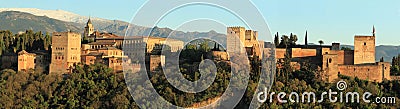 Alhambra panorama Stock Photo
