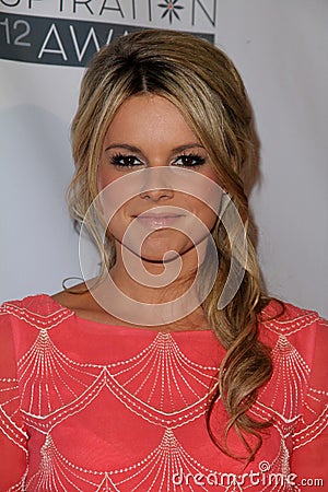 Ali Fedotowsky at the Step Up Women Network 9th Annual Inspiration Awards, Beverly Hilton Hotel, Beverly Hills, CA 06-08-12 Editorial Stock Photo