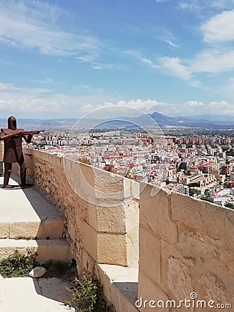 Alicante aerea. View Stock Photo