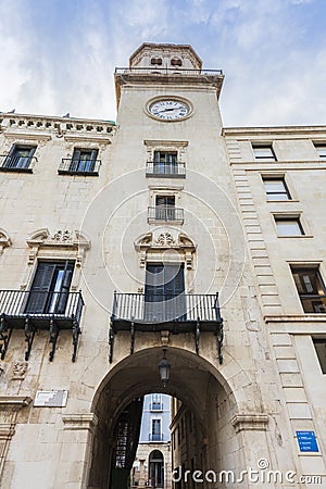 Alicante City Hall Stock Photo