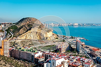 Alicante cityscape Stock Photo