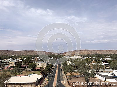 Alice Springs, Red Centre Australia Stock Photo