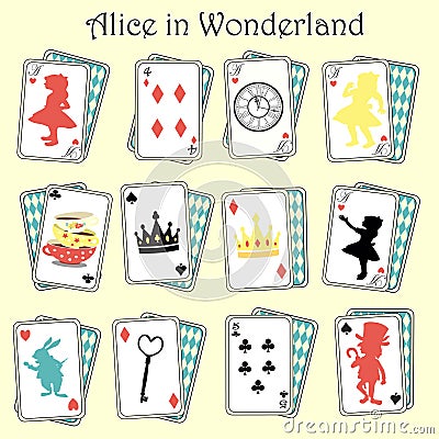 Alice in Wonderland Stock Photo