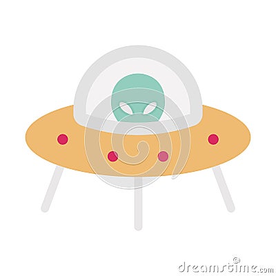 Alien Flat vector icon which can easily modify or edit Vector Illustration