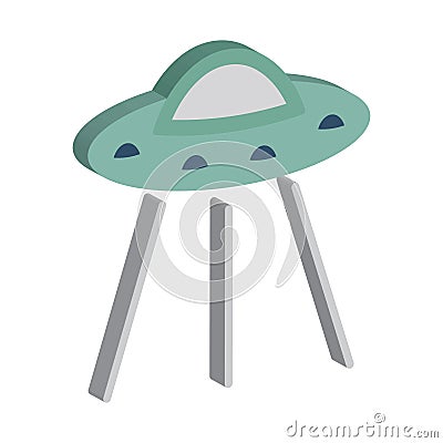 Alien Isometric vector icon which can easily modify or edit Vector Illustration