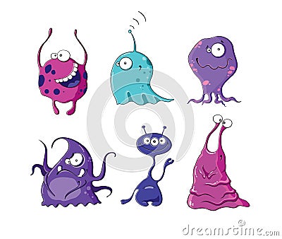 Aliens Vector Illustration