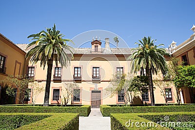 Aljaferia one of the best preserved Moorish palaces in city Sara Editorial Stock Photo