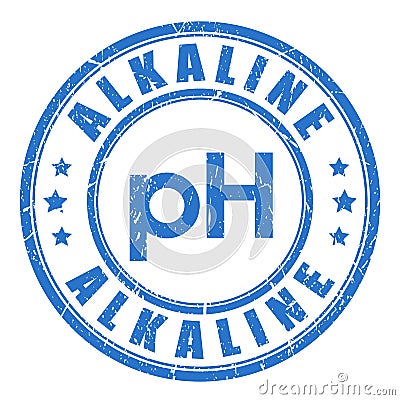 Alkaline ph balance Vector Illustration