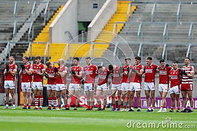 All-Ireland Senior Football Championship Preliminary quarter final between Cork and Roscommon Editorial Stock Photo