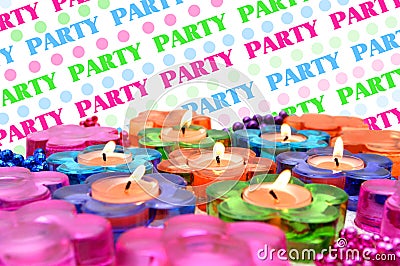 All Out Party Stock Photo