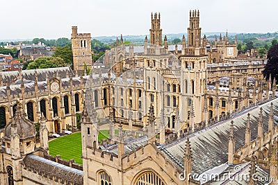 All Souls College. Oxford, UK Stock Photo