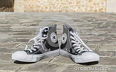 All Star Converse Sneakers Editorial Stock Photo