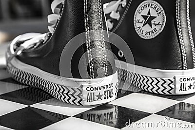 All Star Converse Sneakers Editorial Stock Photo