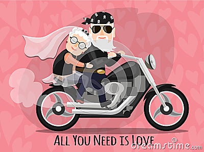 All you need is love Vector Illustration