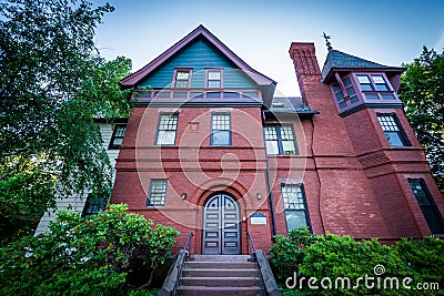 The Allan K Smith Center for Writing and Rhetoric at Trinity Col Stock Photo